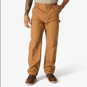 Carhartt Iconic B01 Firm Duck Double-Front Dungaree Loose Utility Work Pants N